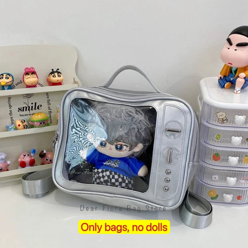 TV Model Ita Backpack | Transparent Display Knapsack | Myitabag