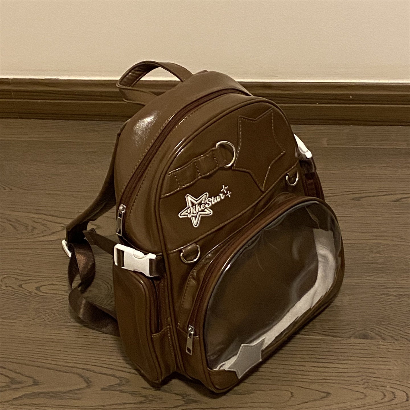 Large-Capacity Transparent Candy-Color Ita Backpack丨 Myitabag