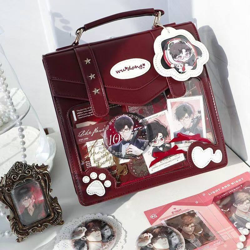 Original Transparent Ita Backpack 3-in-1 | Anime Badge Display Bag丨 Myitabag