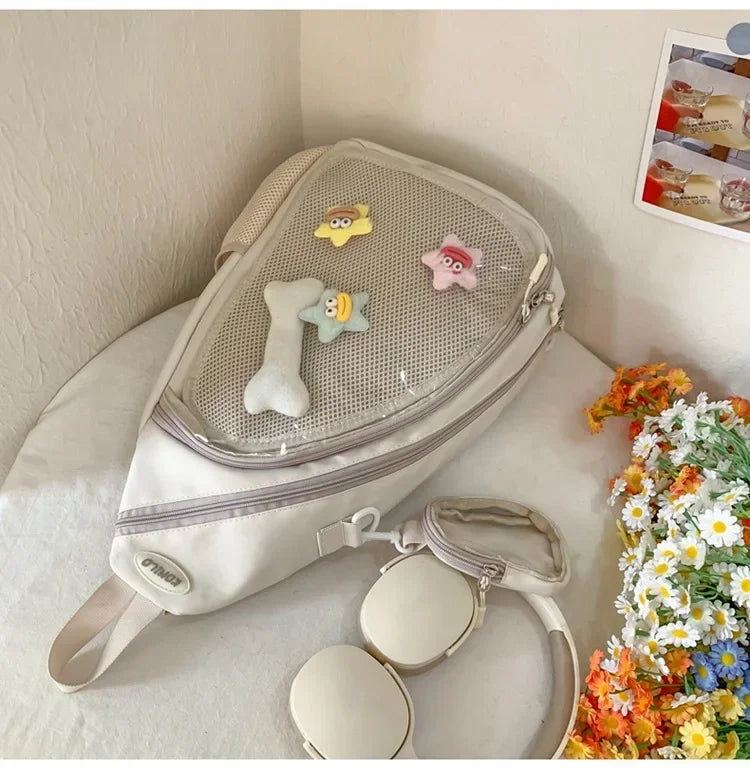 Transparent Ita Backpack with Front Display 丨 Myitabag