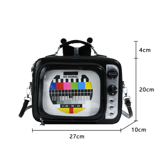 Retro Square TV Ita Bag | Crossbody Shoulder Bag | Myitabag