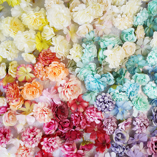 Rose Silk Flower Combination Ita Bag Accessories 丨 Myitabag