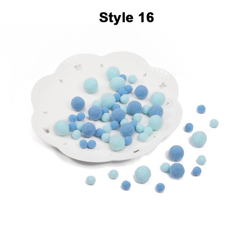 DIY Multicolor Pompom Hairball - Ita bag Decorations 丨 Myitabag