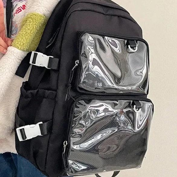 Japanese Ita Bag Backpack with 2 Windows 丨 Myitabag