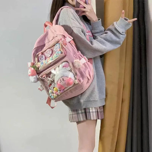 Japanese Ita Bag Backpack with 2 Windows 丨 Myitabag