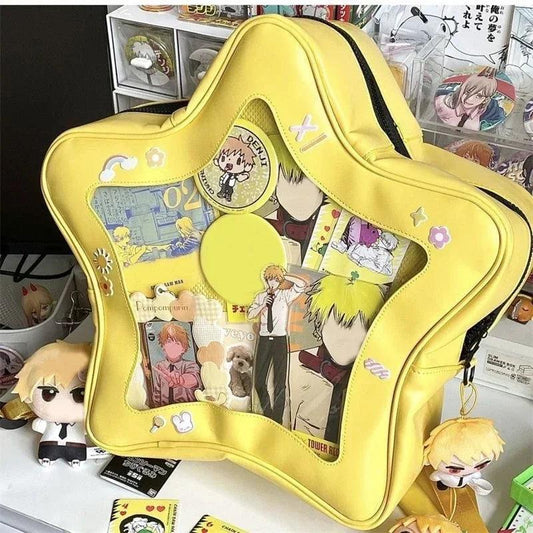 Yellow Star Backpack Ita Bag 丨 Myitabag