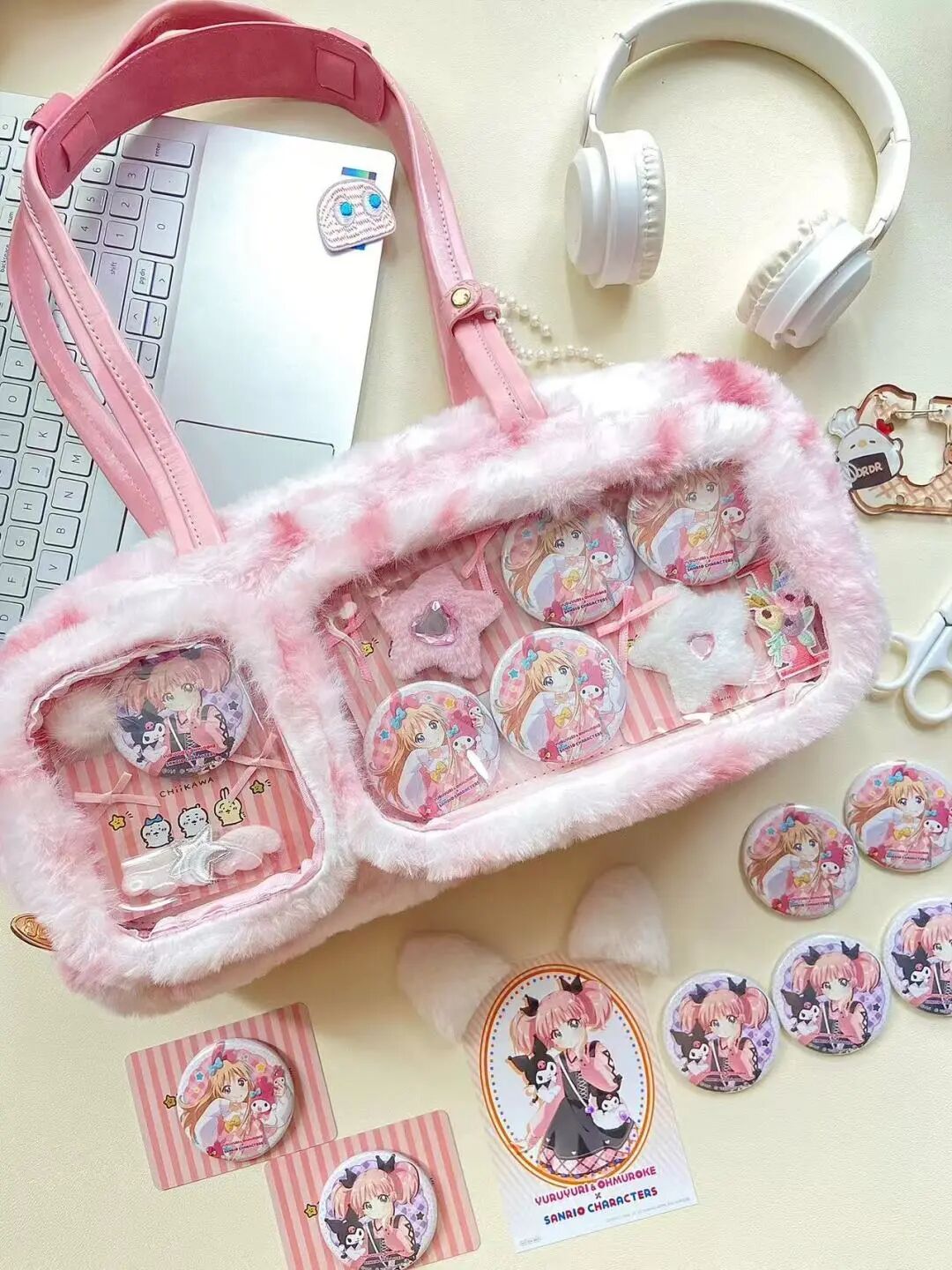 Pink ita bag