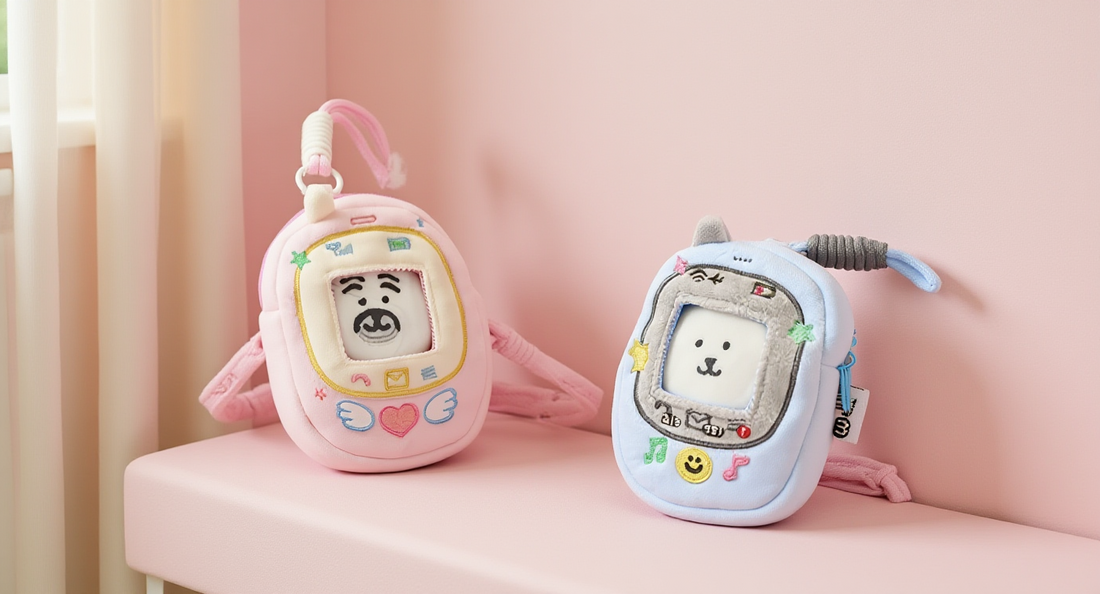 Ita bag in a lifestyle setting: a cozy pastel corner