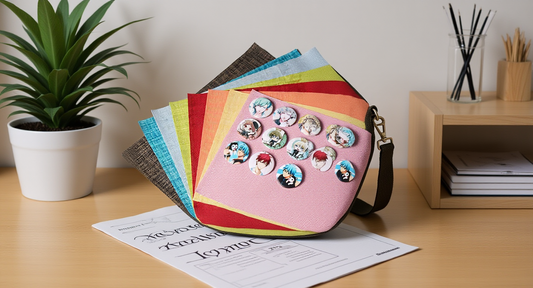 Ita bag in a lifestyle setting: a measuring desk
