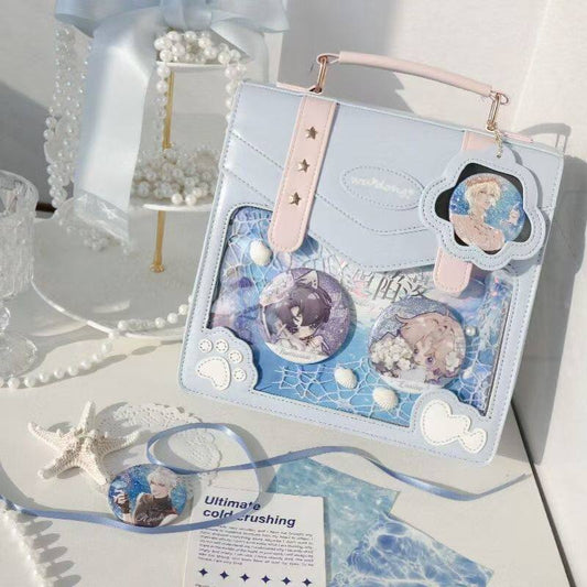 Original Transparent Ita Backpack 3-in-1 | Anime Badge Display Bag丨 Myitabag