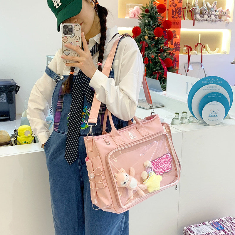 Original Japanese Large-Capacity Transparent Ita Backpack丨 Myitabag