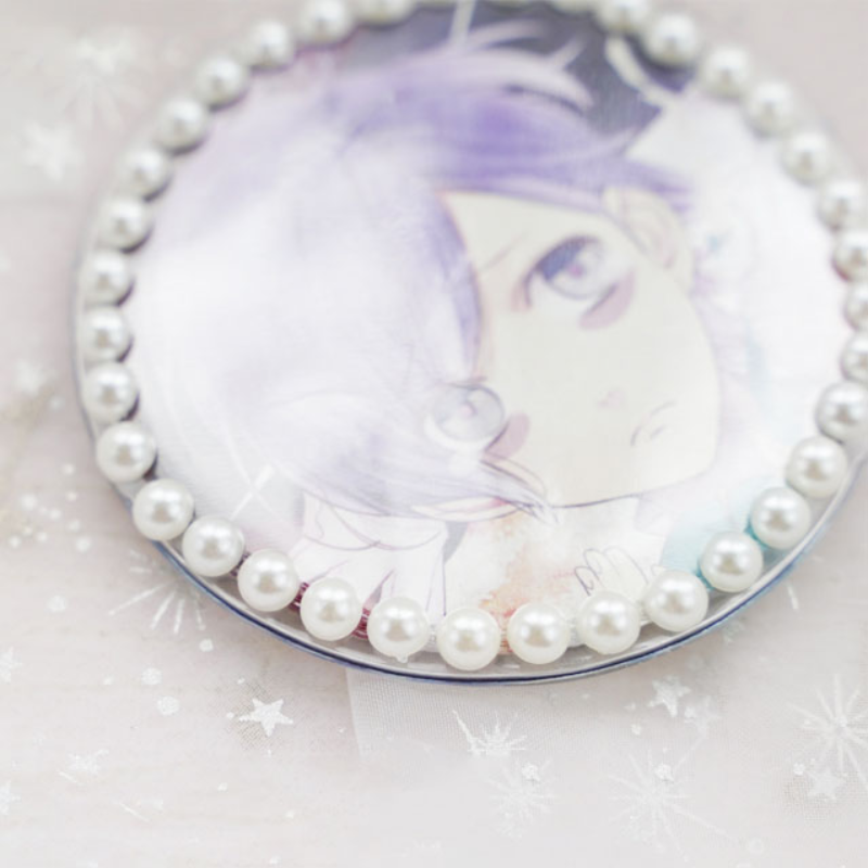 Can Badge Beautification Pearl Sticker DIY Itabag Accessories 丨 Myitabag
