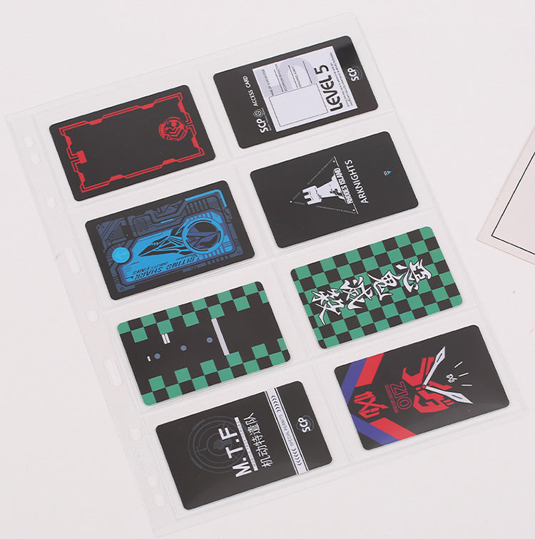 A4 Anime Merchandise Badge Collection Album Inner Pages 丨 Myitabag