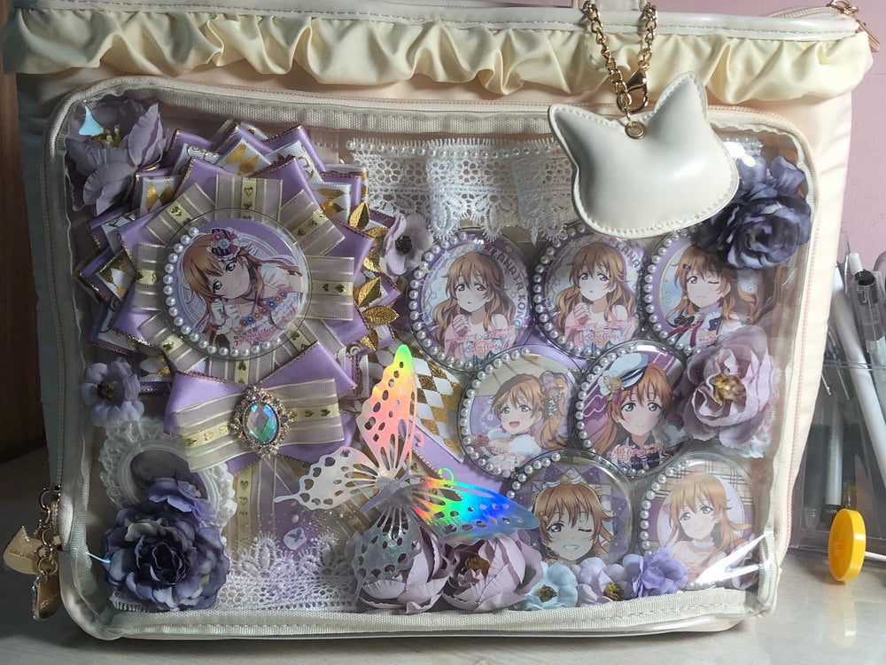 Can Badge Beautification Pearl Sticker DIY Itabag Accessories 丨 Myitabag