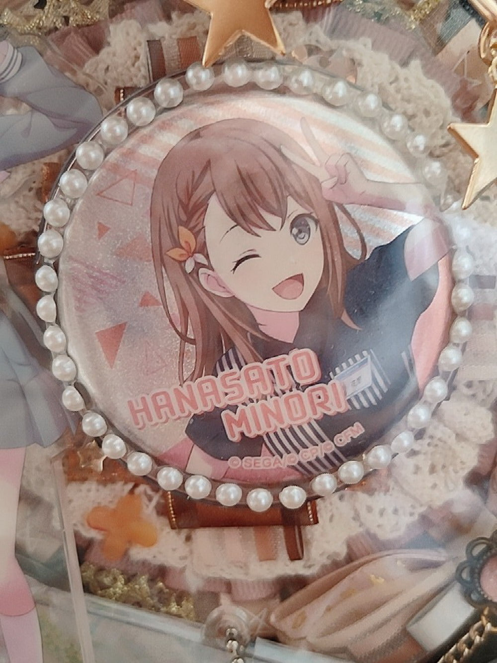 Can Badge Beautification Pearl Sticker DIY Itabag Accessories 丨 Myitabag