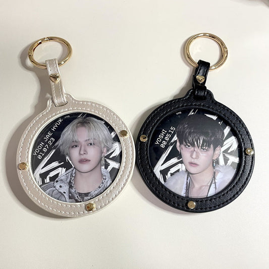 58/75mm Round Badge Protector Sleeve Hanging Charm for Goods Display 丨 Myitabag
