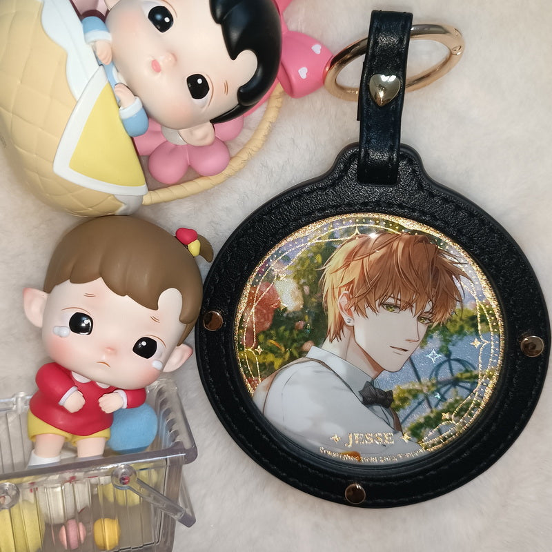 58/75mm Round Badge Protector Sleeve Hanging Charm for Goods Display 丨 Myitabag