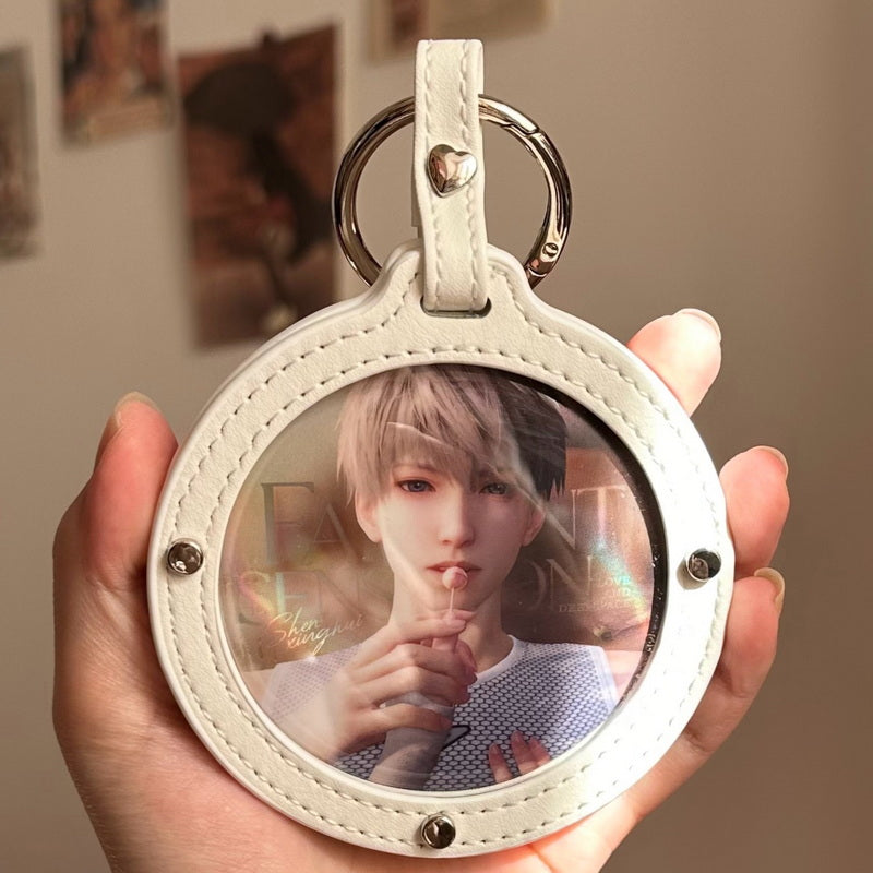 58/75mm Round Badge Protector Sleeve Hanging Charm for Goods Display 丨 Myitabag