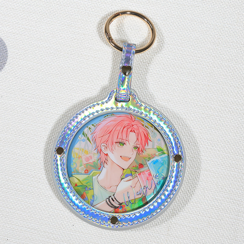 58/75mm Round Badge Protector Sleeve Hanging Charm for Goods Display 丨 Myitabag
