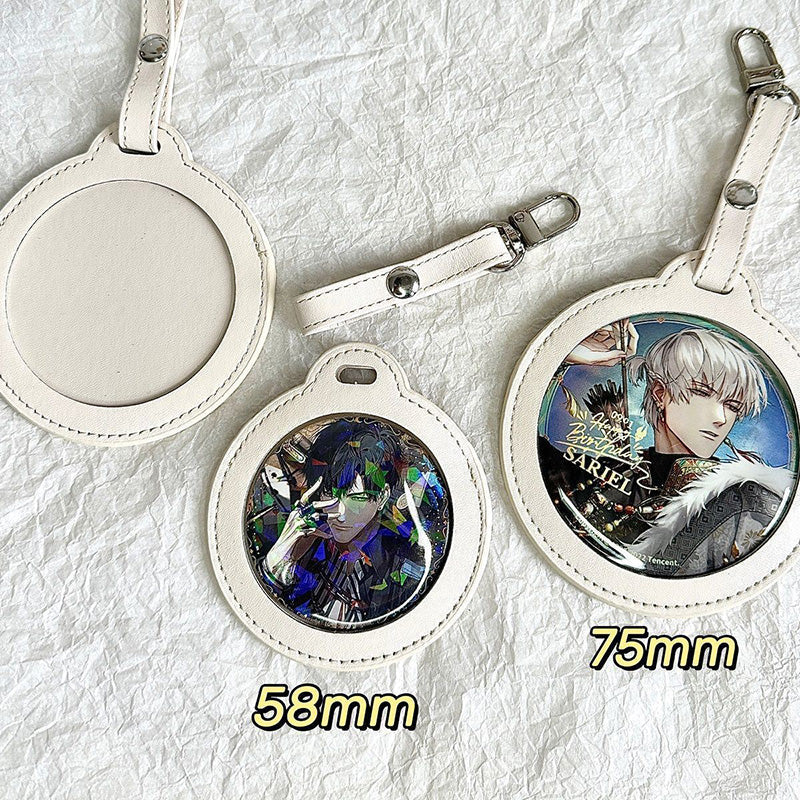 Anime Badge Protective Sleeve Keychain 丨 Myitabag