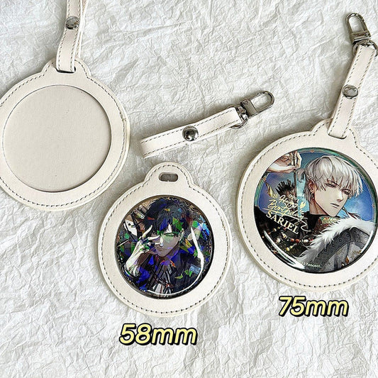 Anime Badge Protective Sleeve Keychain 丨 Myitabag