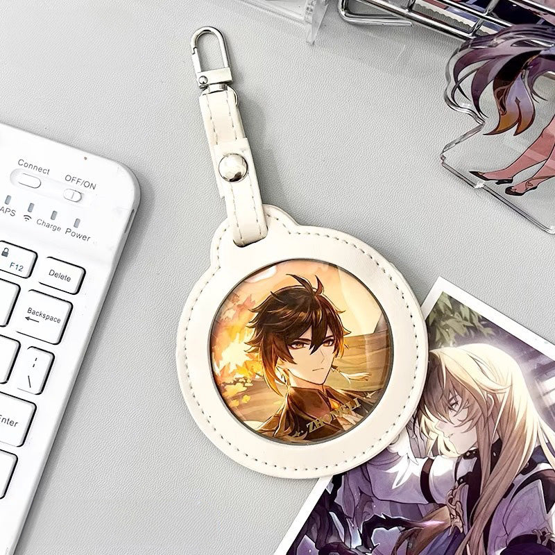 Anime Badge Protective Sleeve Keychain 丨 Myitabag
