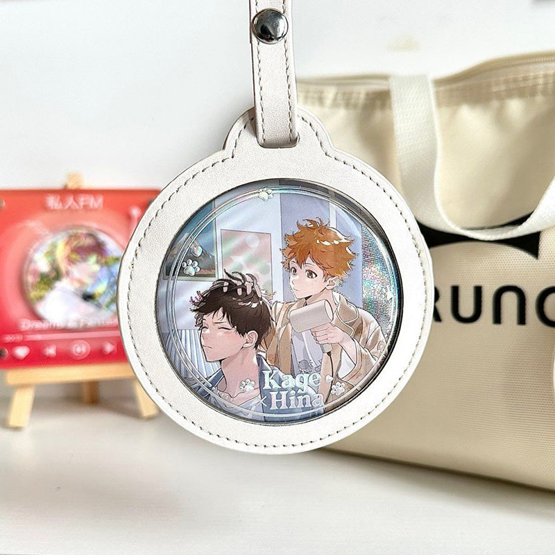 Anime Badge Protective Sleeve Keychain 丨 Myitabag