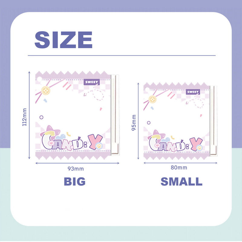 Candy Badge Pin Storage Display Protection Pouch 丨 Myitabag