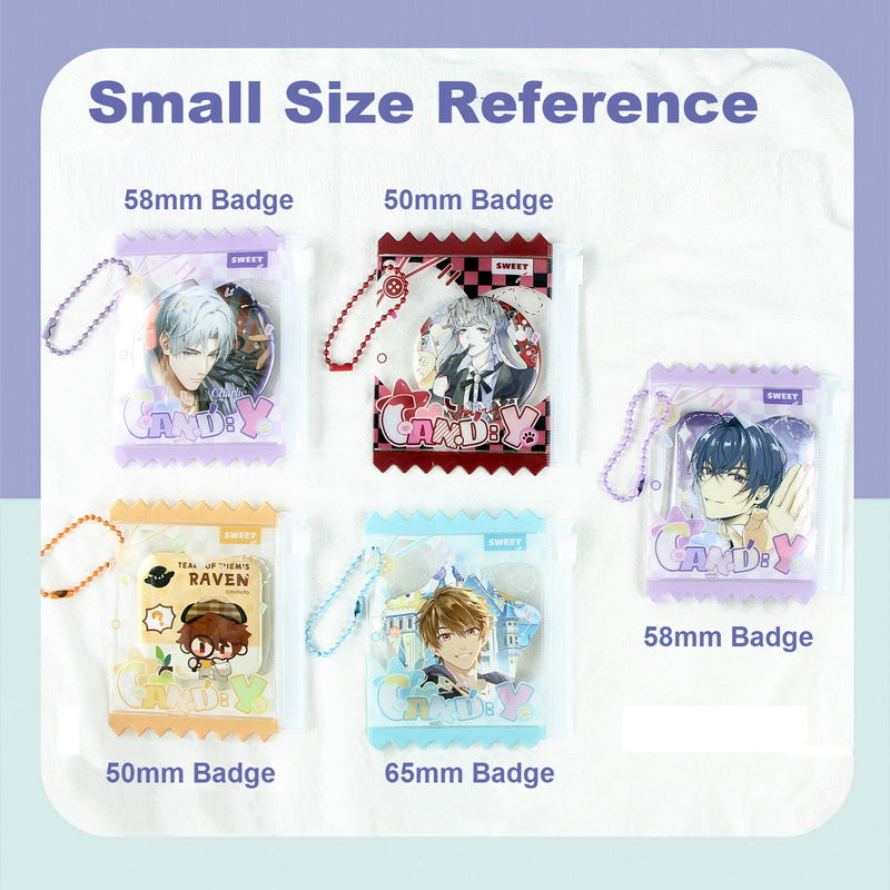 Candy Badge Pin Storage Display Protection Pouch 丨 Myitabag