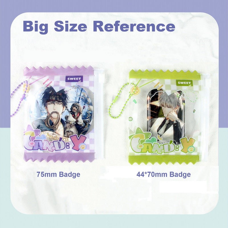 Candy Badge Pin Storage Display Protection Pouch 丨 Myitabag