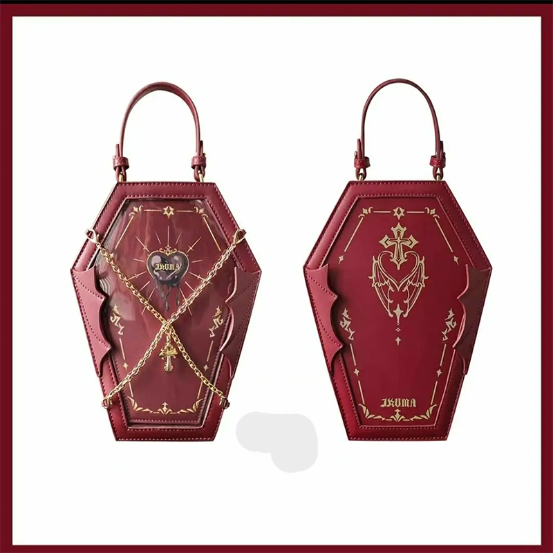 Gothic Coffin Ita bag with Chain 丨 Myitabag