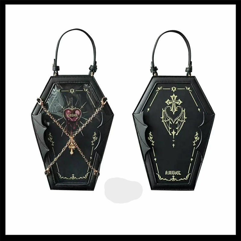 Gothic Coffin Ita bag with Chain 丨 Myitabag