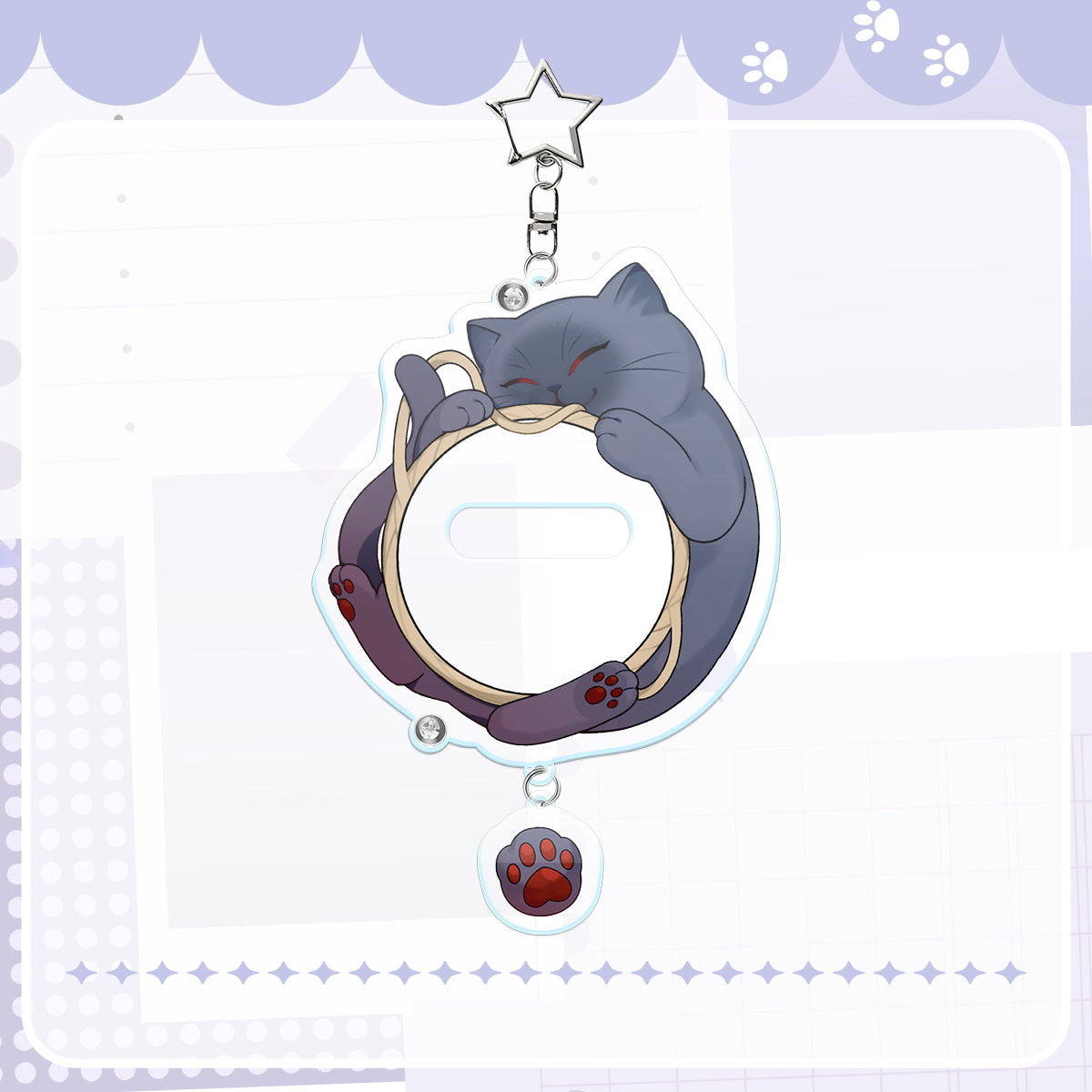 Cute Cat Acrylic Badge Decoration Charm 丨 Myitabag