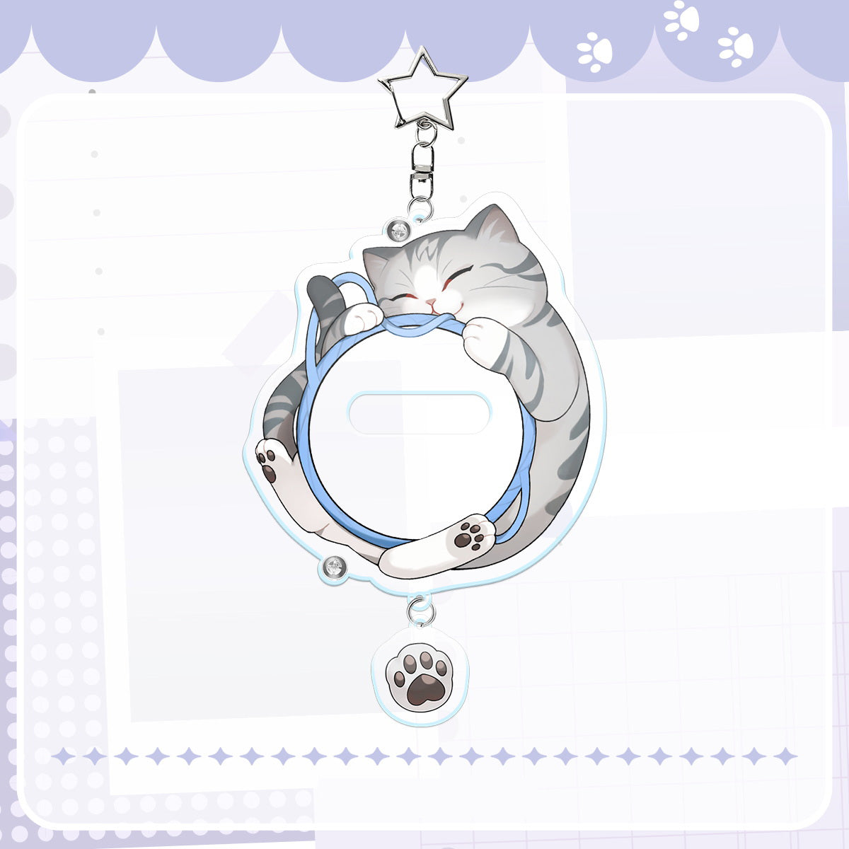 Cute Cat Acrylic Badge Decoration Charm 丨 Myitabag