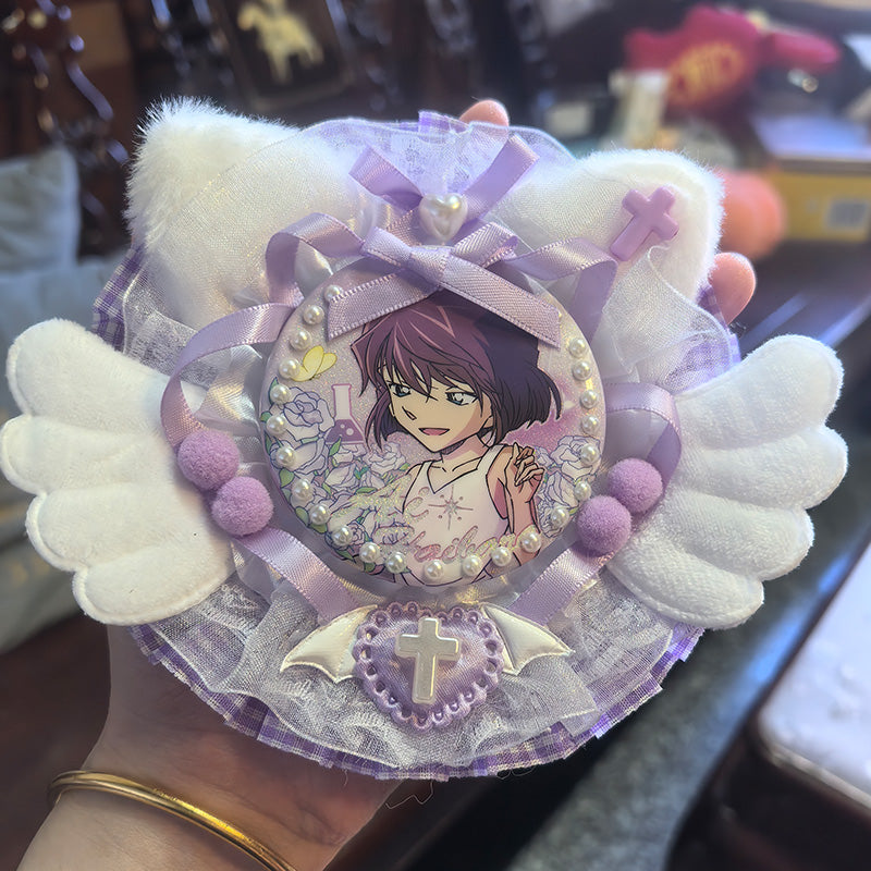 Cute Owl Badge Holder for 58–75mm Ita Bag Pins 丨 Myitabag