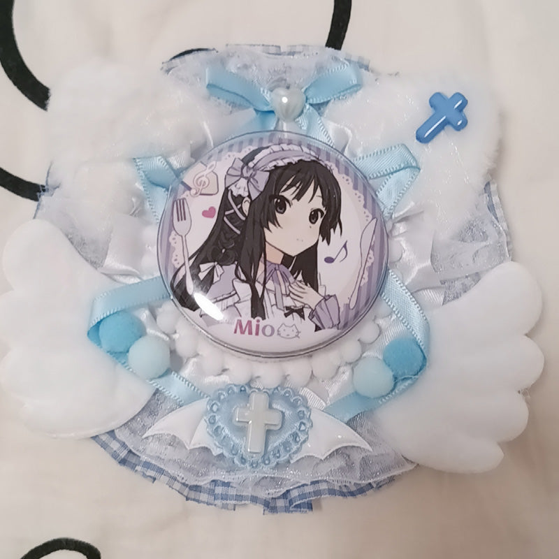 Cute Owl Badge Holder for 58–75mm Ita Bag Pins 丨 Myitabag