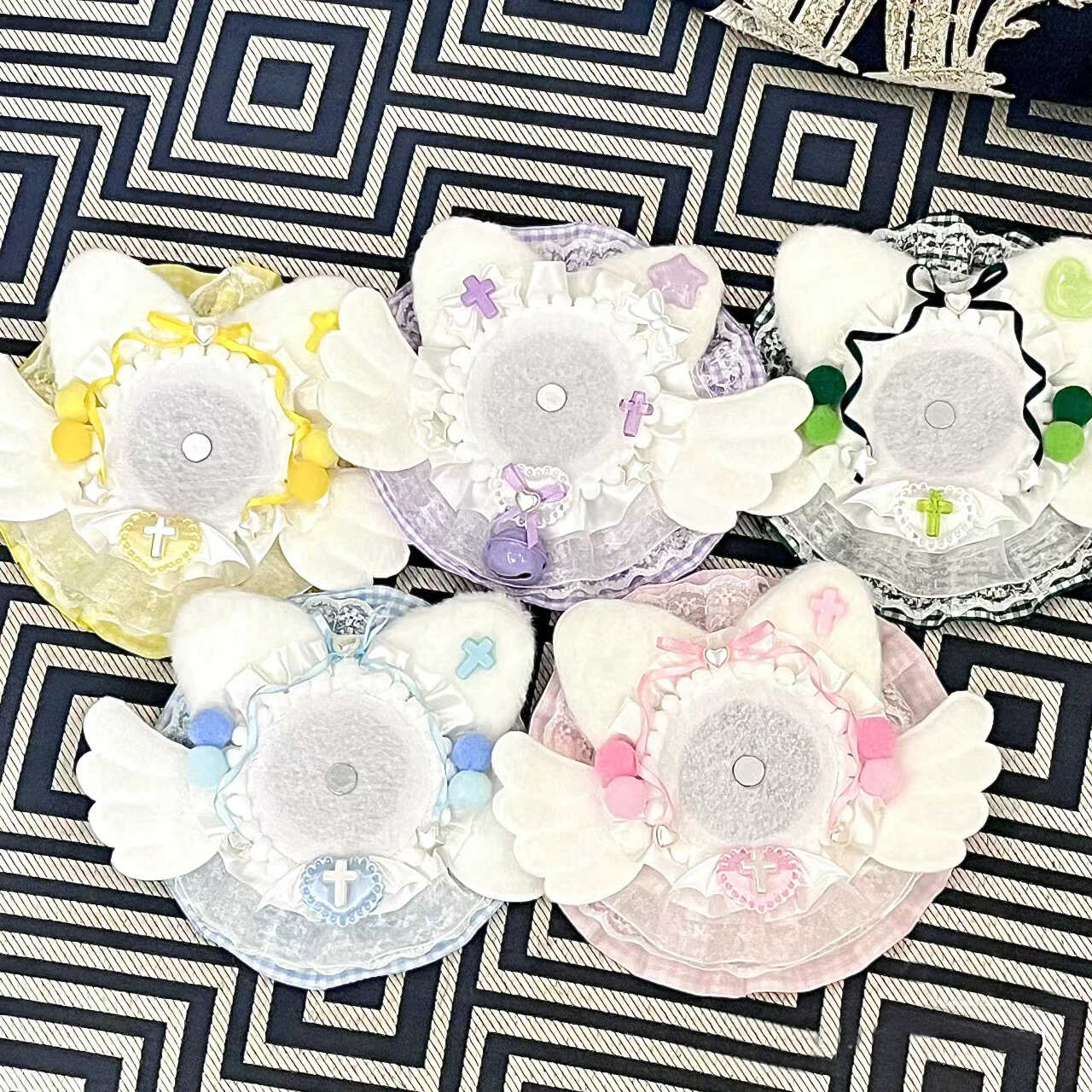 Cute Owl Badge Holder for 58–75mm Ita Bag Pins 丨 Myitabag