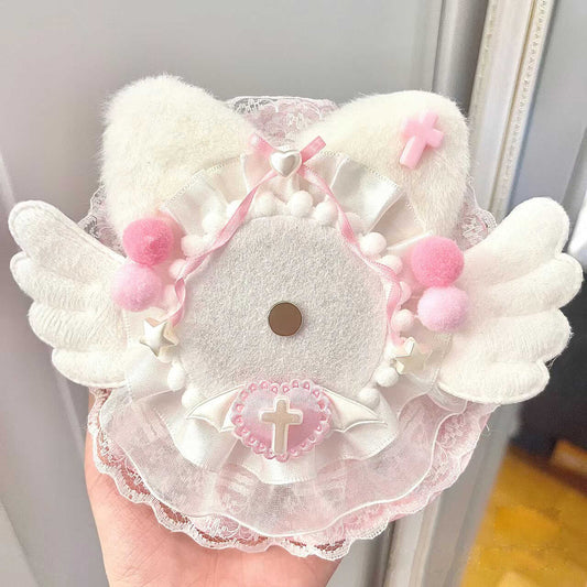 Cute Owl Badge Holder for 58–75mm Ita Bag Pins 丨 Myitabag