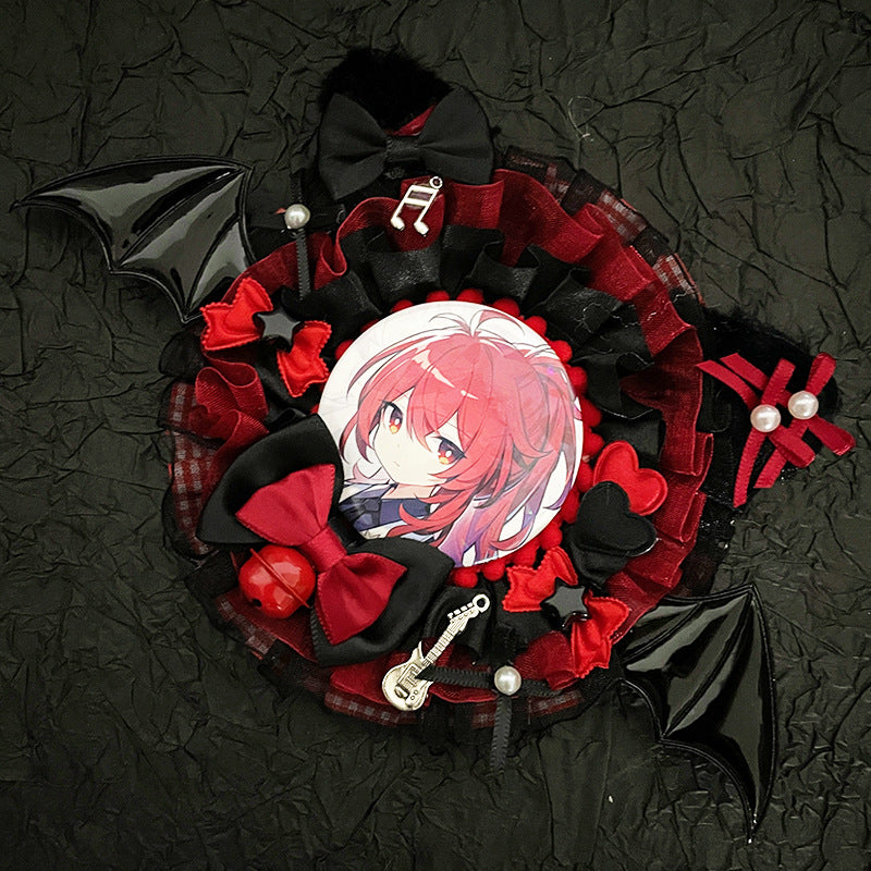 Devil Band Pin Holder – Button Badge Display 丨 Myitabag
