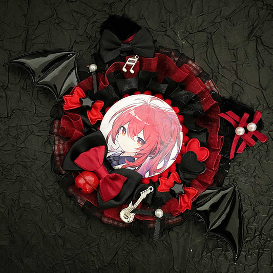 Devil Band Pin Holder – Button Badge Display 丨 Myitabag