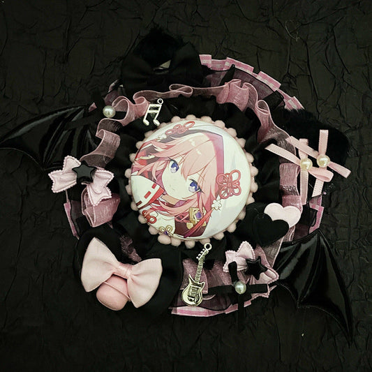 Devil Band Pin Holder – Button Badge Display 丨 Myitabag