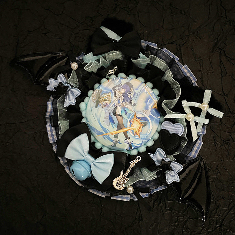 Devil Band Pin Holder – Button Badge Display 丨 Myitabag