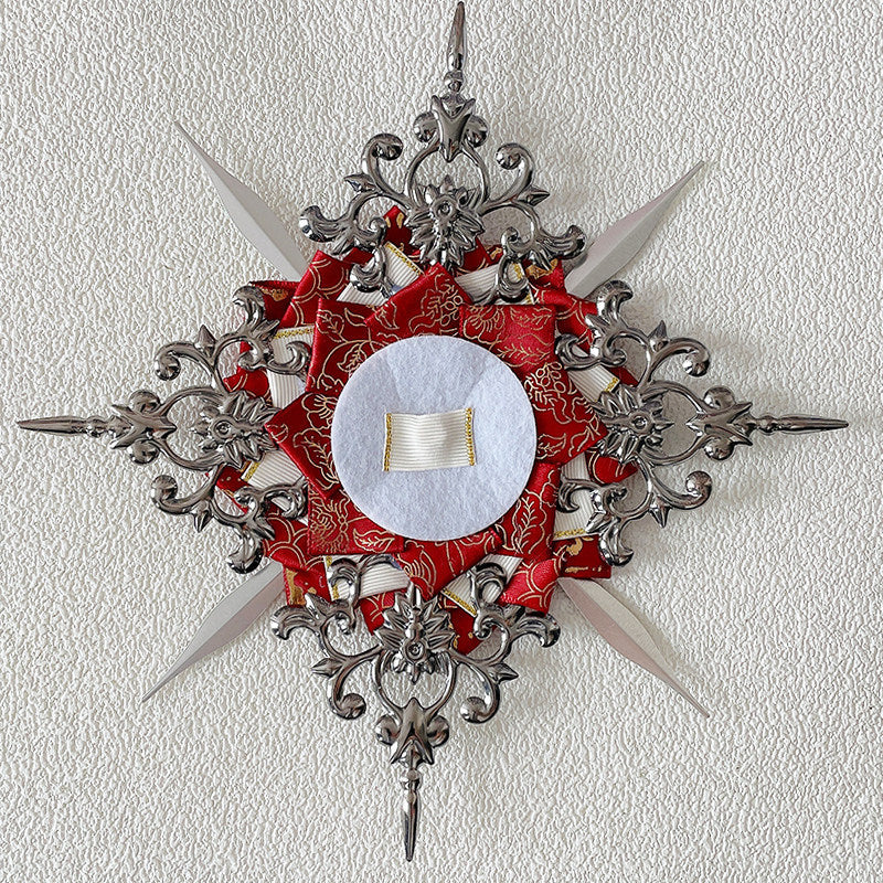 Gorgeous Vintage Rosette Holder for 55-75mm Badges 丨 Myitabag