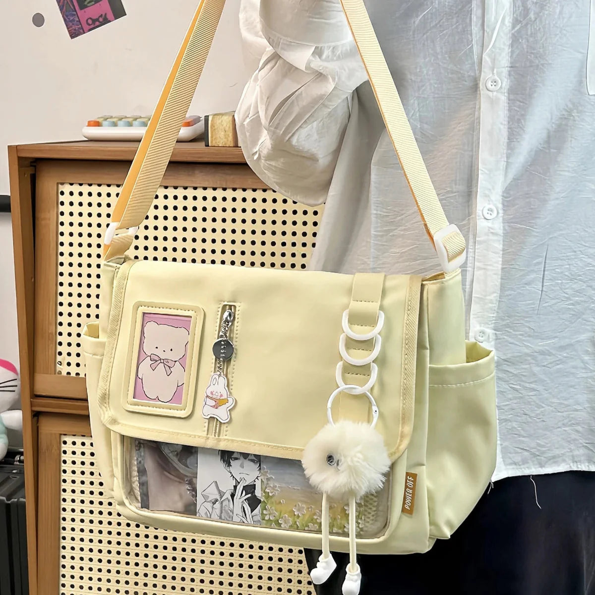 Large Ita Crossbody Messenger Bag 丨 Myitabag