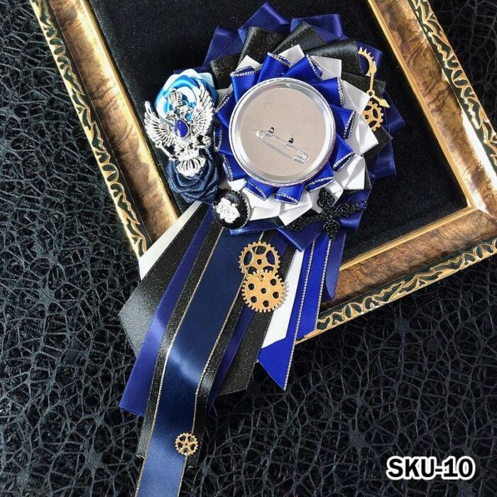 Handmade Ita Bag Rosette Ribbon Accessory Ornament 58mm 丨 Myitabag