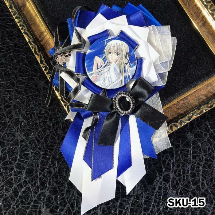 Handmade Ita Bag Rosette Ribbon Accessory Ornament 58mm 丨 Myitabag