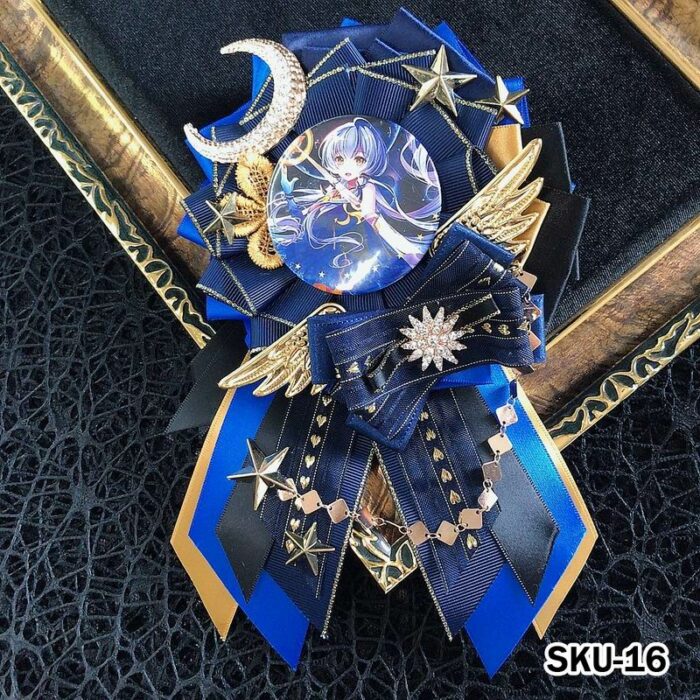 Handmade Ita Bag Rosette Ribbon Accessory Ornament 58mm 丨 Myitabag