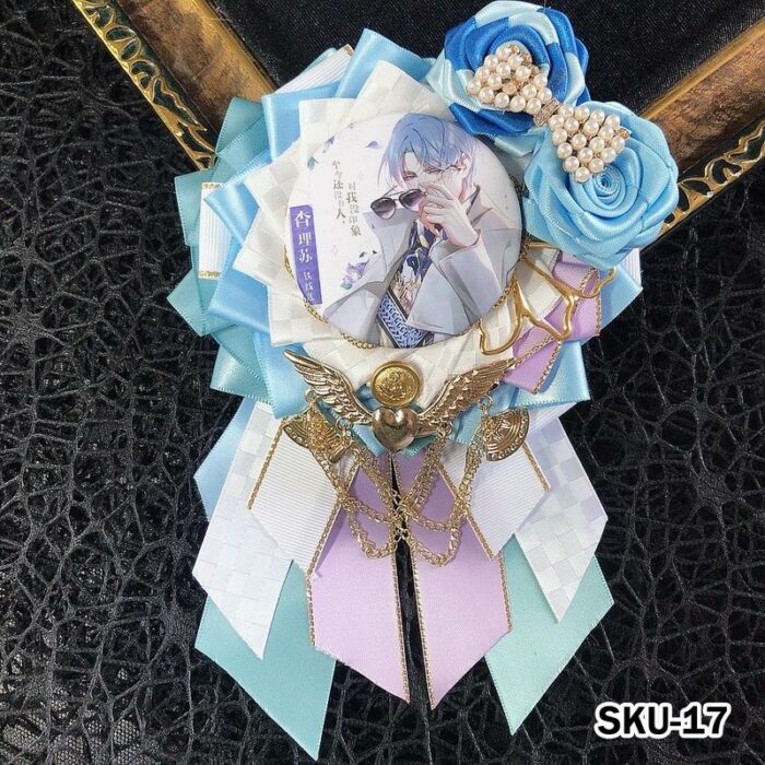 Handmade Ita Bag Rosette Ribbon Accessory Ornament 58mm 丨 Myitabag