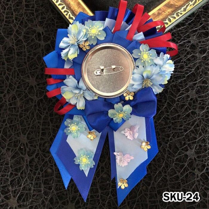 Handmade Ita Bag Rosette Ribbon Accessory Ornament 58mm 丨 Myitabag