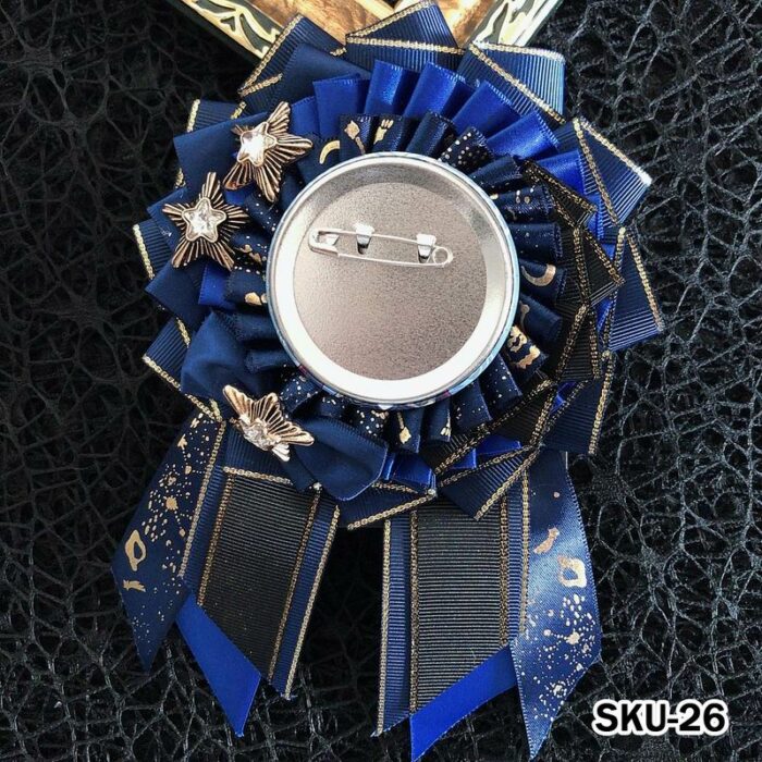 Handmade Ita Bag Rosette Ribbon Accessory Ornament 58mm 丨 Myitabag